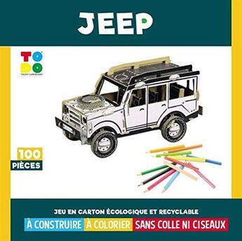 Couverture du livre « Jeep (coll. to do) » de Massimo Marchiori aux éditions 1 2 3 Soleil