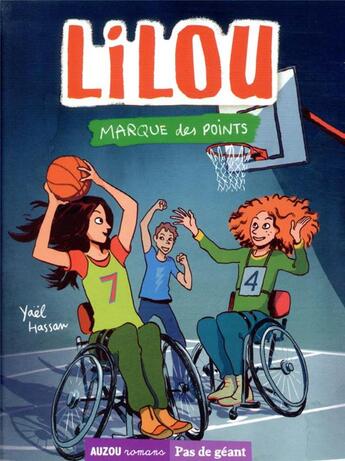 Couverture du livre « Lilou Tome 3 : marque des points » de Yael Hassan et Terkel Risbjerg aux éditions Auzou