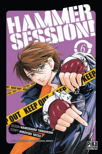 Couverture du livre « Hammer session Tome 6 » de Takahashi-N aux éditions Pika