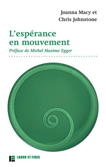 Couverture du livre « L'espérance en mouvement » de Joanna Macy aux éditions Labor Et Fides