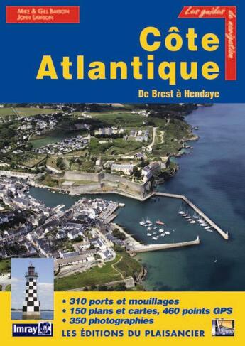 Couverture du livre « Côte Atlantique ; de Brest à Hendaye » de Barron et Lawson aux éditions Loisirs Nautiques
