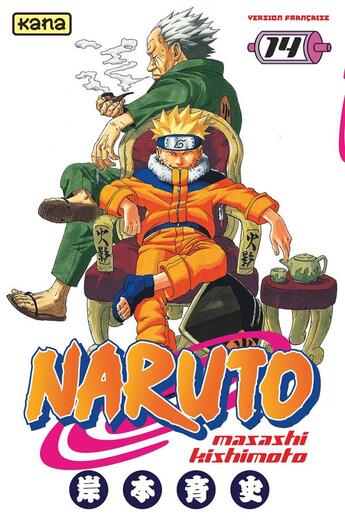 Couverture du livre « Naruto Tome 14 » de Masashi Kishimoto aux éditions Kana