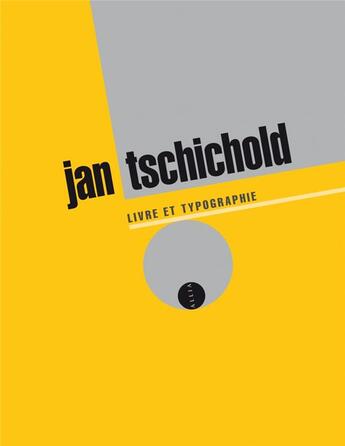 Couverture du livre « Livre et typographie » de Tschichold Jan aux éditions Allia