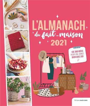 Couverture du livre « L'almanach du fait maison (édition 2021) » de  aux éditions Marie-claire