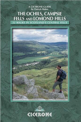 Couverture du livre « **walking in the ochils, campsie and lomond fells » de P.Baker aux éditions Cicerone Press