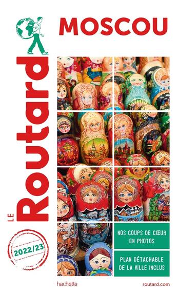 Couverture du livre « Guide du Routard ; Moscou (édition 2022/2023) » de Collectif Hachette aux éditions Hachette Tourisme