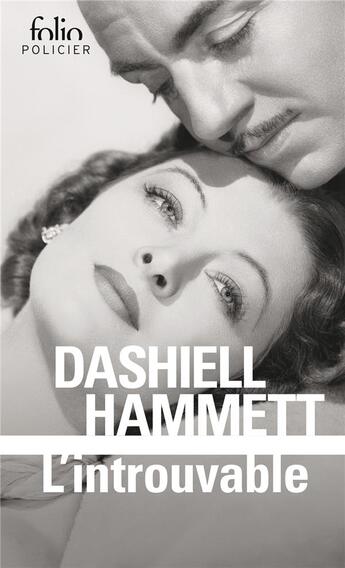 Couverture du livre « L'introuvable » de Dashiell Hammett aux éditions Folio