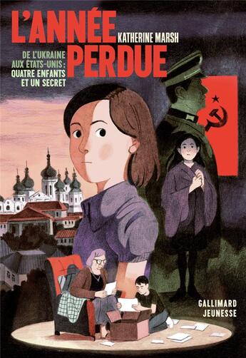 Couverture du livre « L'année perdue » de Katherine Marsh aux éditions Gallimard-jeunesse