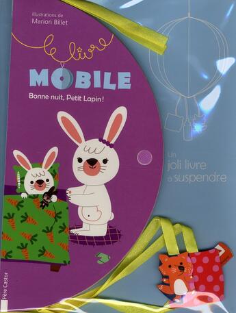 Couverture du livre « Bonne nuit, petit lapin ! » de Marion Billet aux éditions Pere Castor