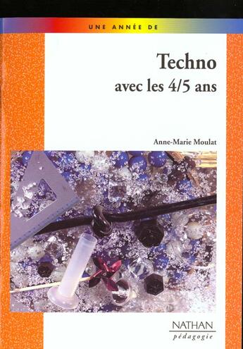 Couverture du livre « Techno avec les 4/5 ans pedagogie coll. une annee de » de Jenger-Dufayet aux éditions Nathan