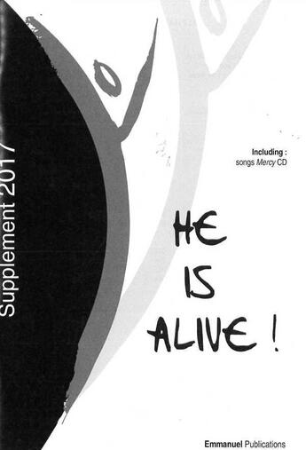 Couverture du livre « He is alive! - supplement 2017 » de  aux éditions Emmanuel