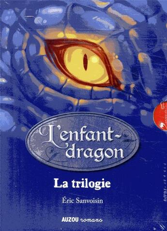 Couverture du livre « La saga des dragons - cycle 1 : l'enfant-dragon : coffret Intégrale Tomes 1 à 3 » de Eric Sanvoisin et Jeremie Fleury aux éditions Auzou