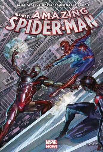 Couverture du livre « All-new amazing Spider-Man t.3 » de Dan Slott et Giuseppe Camuncoli aux éditions Panini