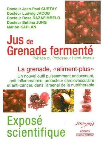 Couverture du livre « Jus de grenade fermenté » de  aux éditions Testez Editions