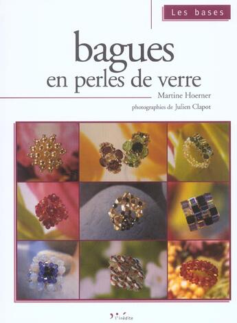 Couverture du livre « Bagues en perles de verre » de Hoerner M aux éditions L'inedite