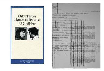 Couverture du livre « Oskar Pastior, 