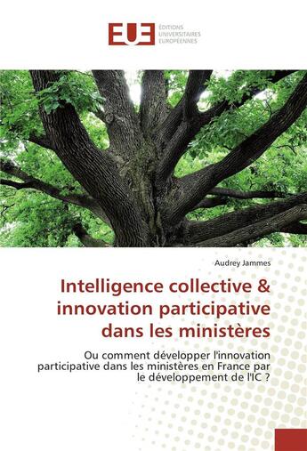 Couverture du livre « Intelligence collective & innovation participative dans les ministeres » de Jammes Audrey aux éditions Editions Universitaires Europeennes