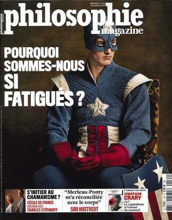 Couverture du livre « Philosophie magazine n 134 - novembre 2019 » de  aux éditions Philo Revue