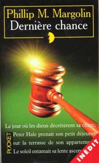 Couverture du livre « La Derniere Chance » de Phillip Margolin aux éditions Pocket