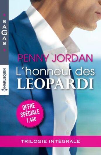 Couverture du livre « Les frères Leopardi ; l'héritier des Leopardi ; un bouleversant mensonge ; un château en Sicile » de Penny Jordan aux éditions Harlequin