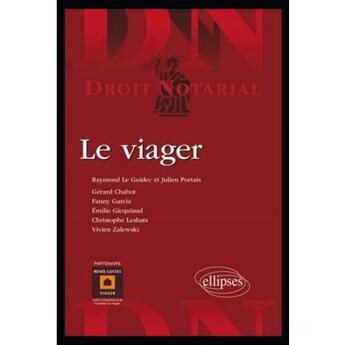 Couverture du livre « Le viager » de Raymond Le Guidec aux éditions Ellipses