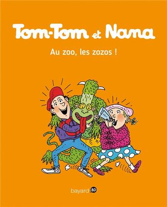 Couverture du livre « Tom-Tom et Nana t.24 : au zoo, les zozos ! » de Bernadette Despres et Jacqueline Cohen aux éditions Bd Kids