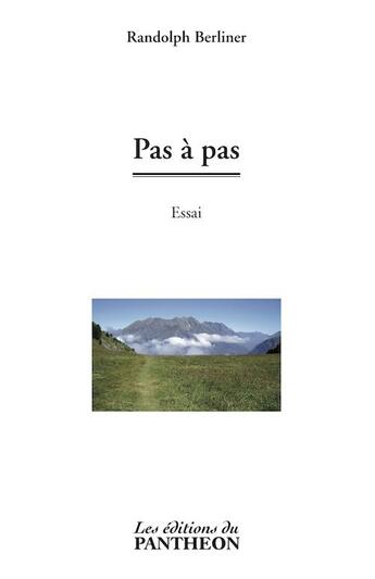 Couverture du livre « Pas à pas » de Randolph Berliner aux éditions Editions Du Panthéon