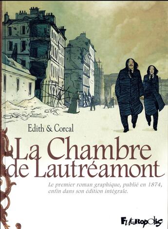 Couverture du livre « La chambre de Lautréamont » de Corcal et Edith aux éditions Futuropolis