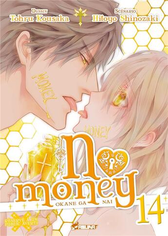 Couverture du livre « No money ; Okane ga nai t.14 » de Hitoyo Shinozaki et Tohru Kousaka aux éditions Crunchyroll