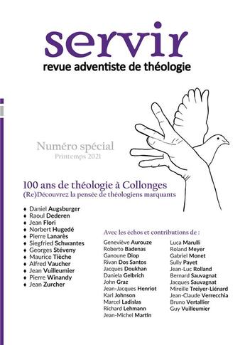 Couverture du livre « Servir n 8 - revue adventiste de theologie - printemps 2021 » de Monet Gabriel aux éditions Campus Adventiste