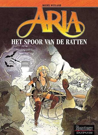 Couverture du livre « Aria Tome 22 : het spoor van de ratten » de Michel Weyland aux éditions Dupuis