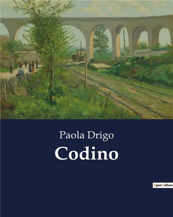 Couverture du livre « Codino » de Drigo Paola aux éditions Culturea