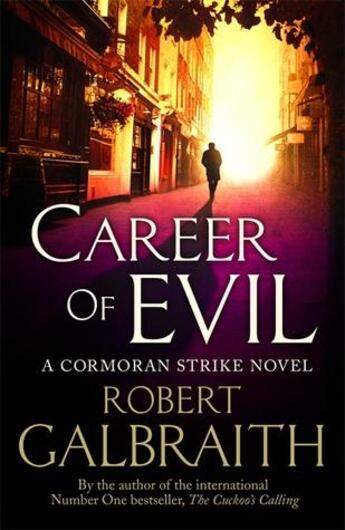 Couverture du livre « CAREER OF EVIL » de Robert Galbraith aux éditions Little Brown Uk