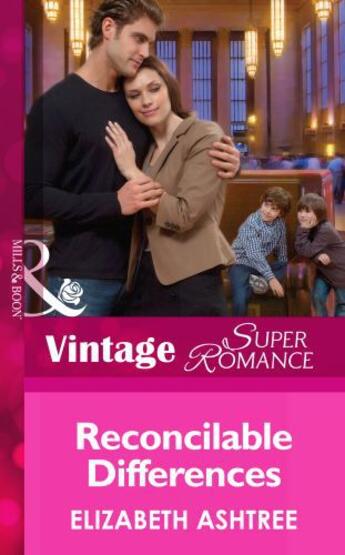 Couverture du livre « Reconcilable Differences (Mills & Boon Vintage Superromance) (You, Me » de Elizabeth Ashtree aux éditions Mills & Boon Series