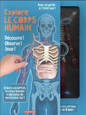 Couverture du livre « Explore le corps humain ! - nouvelle edition 2021 » de M. Kayes aux éditions Casterman