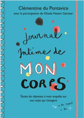 Couverture du livre « Journal intime de mon corps » de Clementine Du Pontavice aux éditions Ecole Des Loisirs