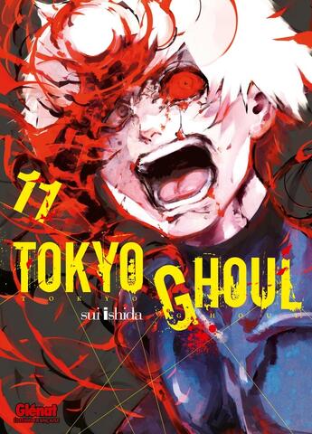 Couverture du livre « Tokyo ghoul Tome 11 » de Sui Ishida aux éditions Glenat