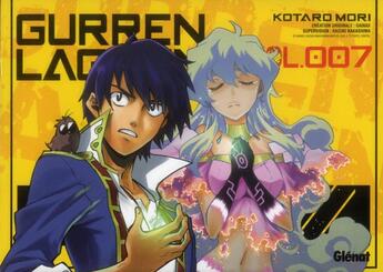 Couverture du livre « Gurren Lagann Tome 7 » de Kotaro Mori aux éditions Glenat