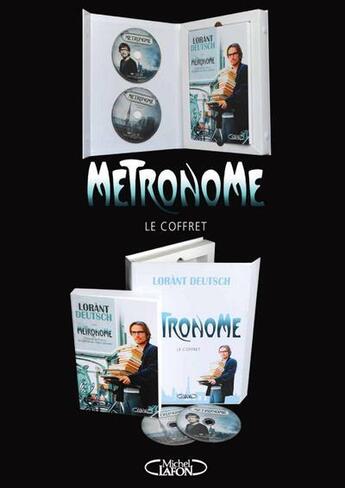 Couverture du livre « Métronome ; coffret » de Lorant Deutsch aux éditions Michel Lafon