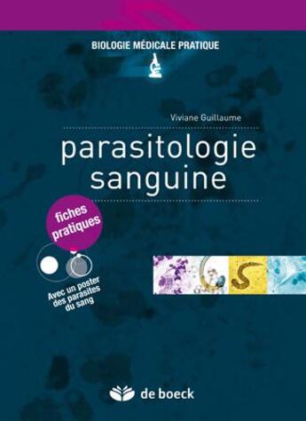 Couverture du livre « Parasitologie sanguine » de Viviane Guillaume aux éditions De Boeck Superieur