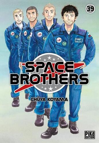 Couverture du livre « Space brothers Tome 39 » de Chuya Koyama aux éditions Pika