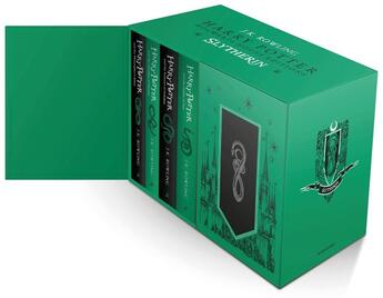 Couverture du livre « HARRY POTTER SLYTHERIN HOUSE EDITIONS - HARDBACK BOX SET » de J. K. Rowling aux éditions Bloomsbury