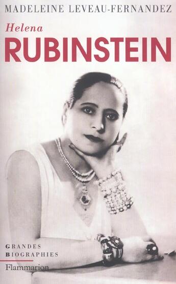 Couverture du livre « Helena rubinstein » de Leveau-Fernandez M. aux éditions Flammarion