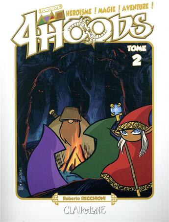 Couverture du livre « 4hoods t.2 » de Roberto Recchioni et Federico Rossi Edrighi et Riccardo Torti aux éditions Clair De Lune