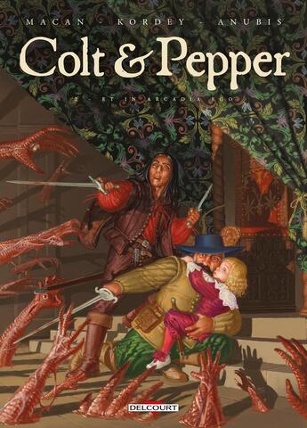 Couverture du livre « Colt & Pepper Tome 2 : et in arcadia ego » de Darko Macan et Igor Kordey aux éditions Delcourt