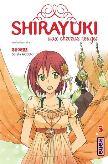 Couverture du livre « Shirayuki aux cheveux rouges Tome 5 » de Sorata Akiduki aux éditions Kana