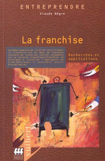 Couverture du livre « Pratiques De La Franchise » de Claudre Negre aux éditions Vuibert