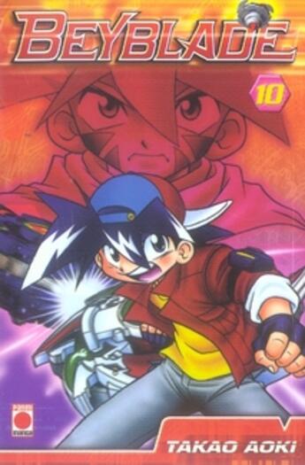 Couverture du livre « Beyblade t.10 » de Takao Aoki aux éditions Panini