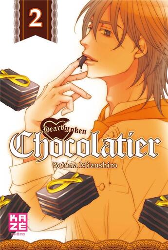 Couverture du livre « Heartbroken chocolatier Tome 2 » de Setona Mizushiro aux éditions Crunchyroll