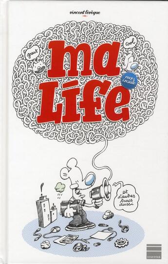 Couverture du livre « Ma life » de Vincent Leveque aux éditions Paquet